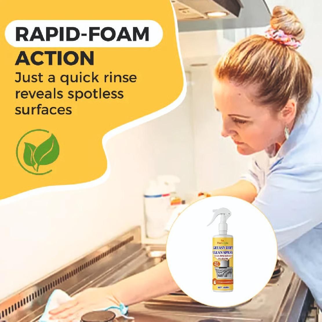 Greasy Dirt Clean Spray 100Ml